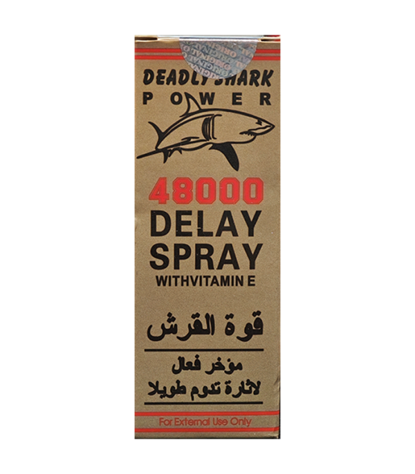 Deadly Shark 48000 鯊魚持久液 德國熱銷款、快速吸收不卡感