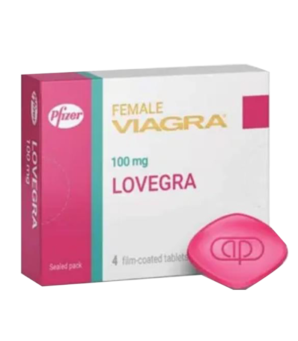 威而柔 LOVEGRA 100mg 輝瑞原廠｜女用威而鋼｜改善性冷感 提升性慾 4顆裝