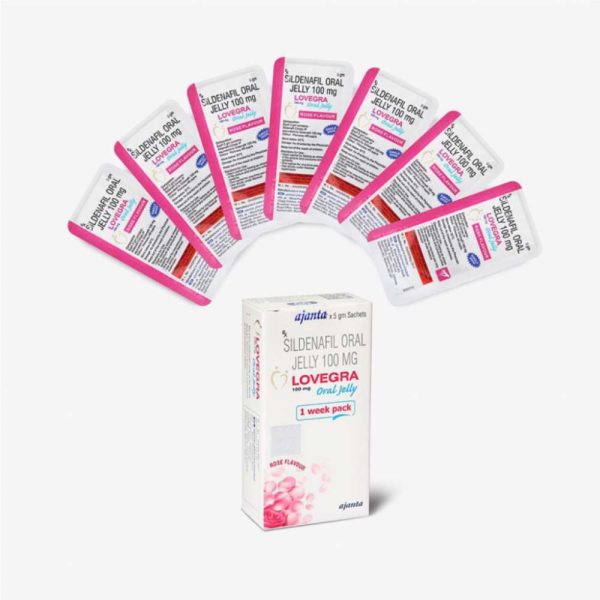 女用果凍威而鋼 Lovegra Oral Jelly 100mg 一盒七包 新義安藥局官方直營：圖片 2