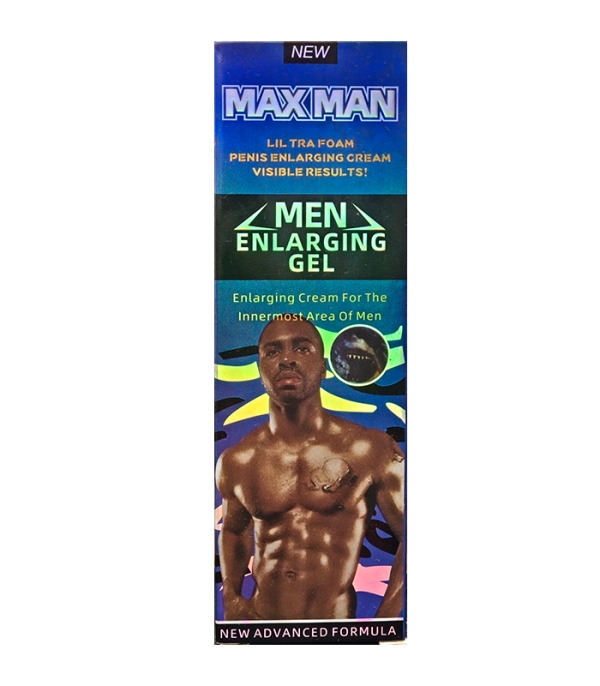 MAXMAN GEL 陰莖增大凝膠 | 藍色 延長性愛時間，提升勃起力度