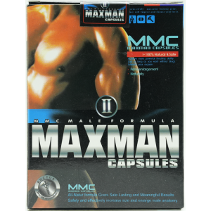 MAXMAN二代60顆｜美國原裝 男性陰莖增大增粗保健品