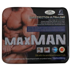 Maxman 鐵盒裝｜24顆入｜增粗增大 強化硬度 男性保健推薦