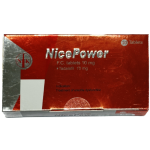 南光健力仕膜衣錠10mg（Nice Power）｜10顆裝・改善勃起功能障礙