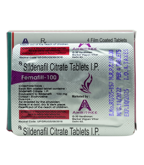威而柔 Femafill-100 女用威而鋼｜治療女性性功能障礙・提升情慾反應・強效助情藥推薦：圖片 5