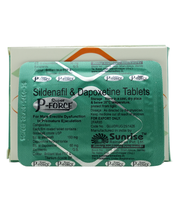 必利吉Super P Force 160mg 綠P｜雙效持久藥 助勃延時 治療早洩陽痿：圖片 4