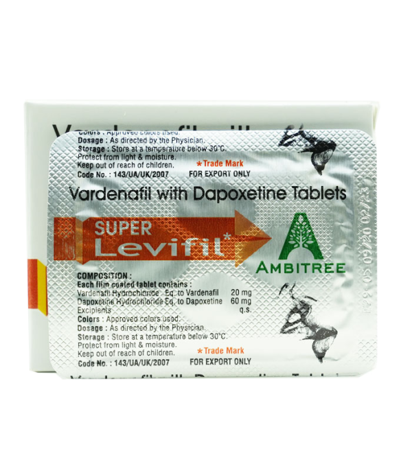 雙效樂威壯 Super-Levifil｜超級樂威壯學名藥｜助勃延時雙效合一，改善不舉與早洩：圖片 4