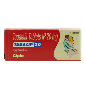 TADACIP 20 犀利士學名藥 | 治療男性勃起功能障礙 | 印度西普拉製造