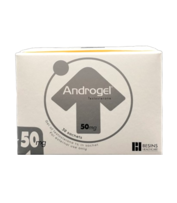昂斯妥凝膠 Androgel 50mg｜男性荷爾蒙補充療法專用｜友華生技製造