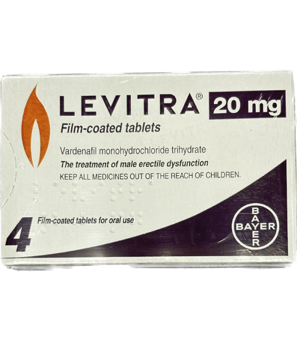 樂威壯膜衣錠 LEVITRA 20mg／4顆裝｜改善勃起功能障礙（ED）【德國拜耳原廠】：圖片 2