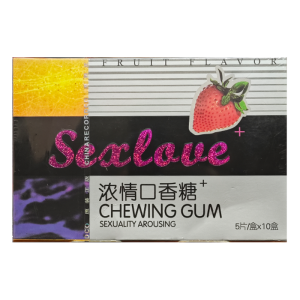 濃情口香糖 快速喚醒情慾 美國艾維生物生產