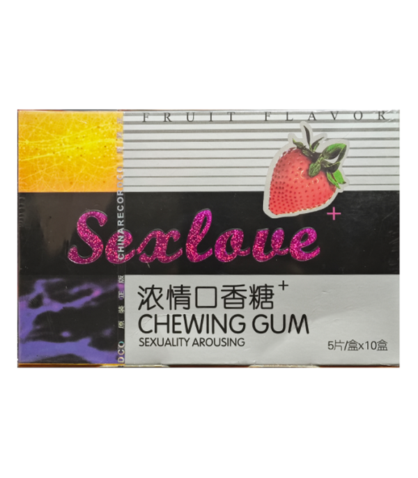 濃情口香糖 快速喚醒情慾 美國艾維生物生產