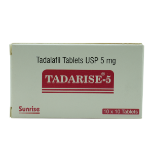 犀利士 5mg（TADARISE-5MG）｜Cialis 5mg 每日錠｜治療男性勃起功能障礙與攝護腺肥大｜無副作用｜印度桑瑞生產