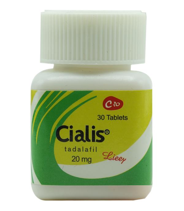 犀利士 Cialis 20mg 瓶裝 | 治療男性勃起功能障礙 | 美國禮來藥廠