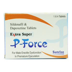 必利吉Super P-Force 200mg（藍P）｜有效治療陽痿早洩、持久助勃延時（4顆/盒）